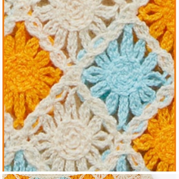 ZARA colourful crotchet mini dress size large - Picture 3 of 12